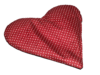 großes Herz (rot gepunktet)